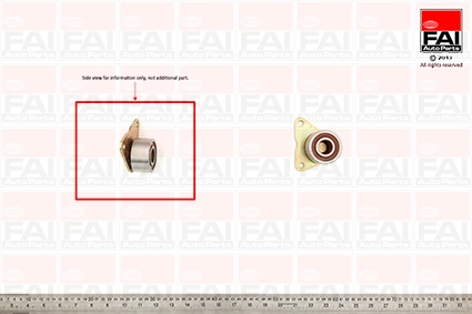 Deflection Pulley/Guide Pulley, timing belt